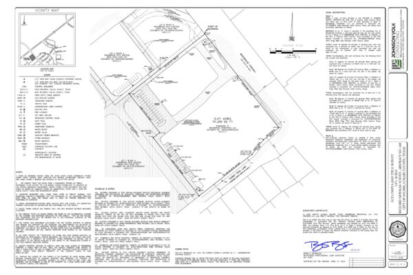 TITLE SURVEY FINAL-3.471AC-SIGNED-2023-07-26 Wooodbridge & 78